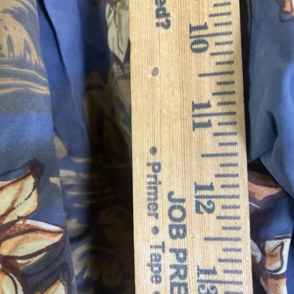 Vtg Speedo Men's Size Medium Swim Shorts Blue Floral String Enclosure Beach